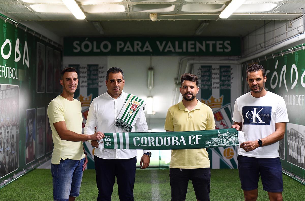 Germán Crespo presentado como entrenador del Córdoba.