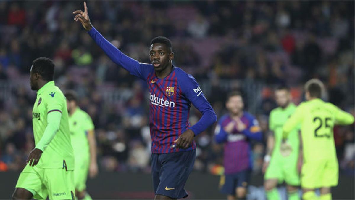 El gol de Dembélé que inició la remontada tras la preisón y recuperación de Messi