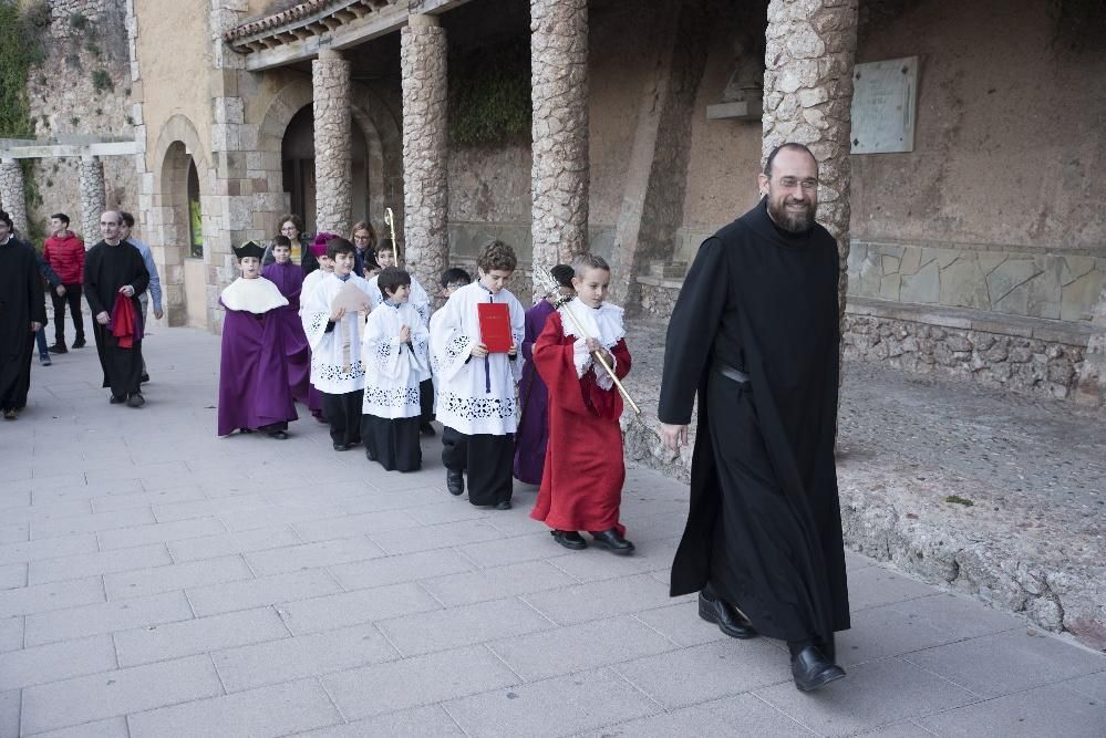 Proclamació del bisbetó de Montserrat