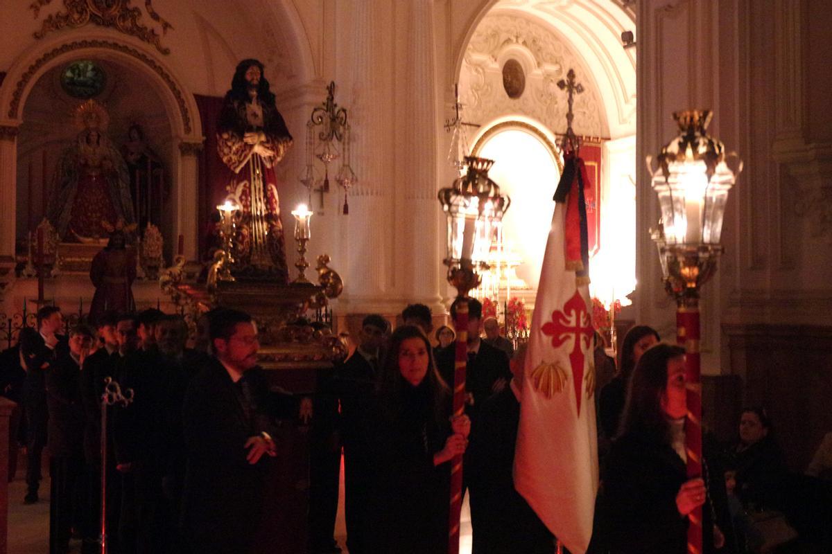 Vía crucis del Señor de Medinaceli en Santiago