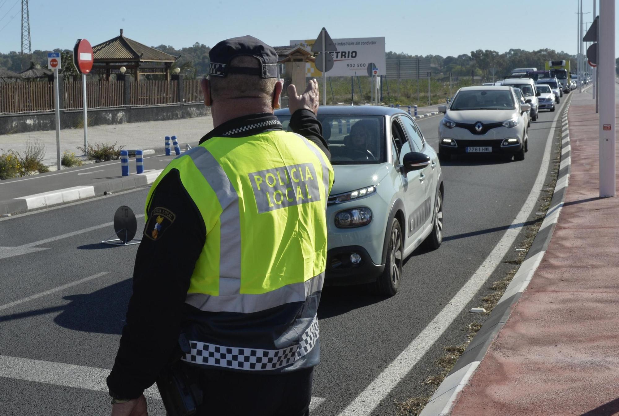 La Policía Local de Elche impone 75 sanciones por incumplir el cierre perimetral