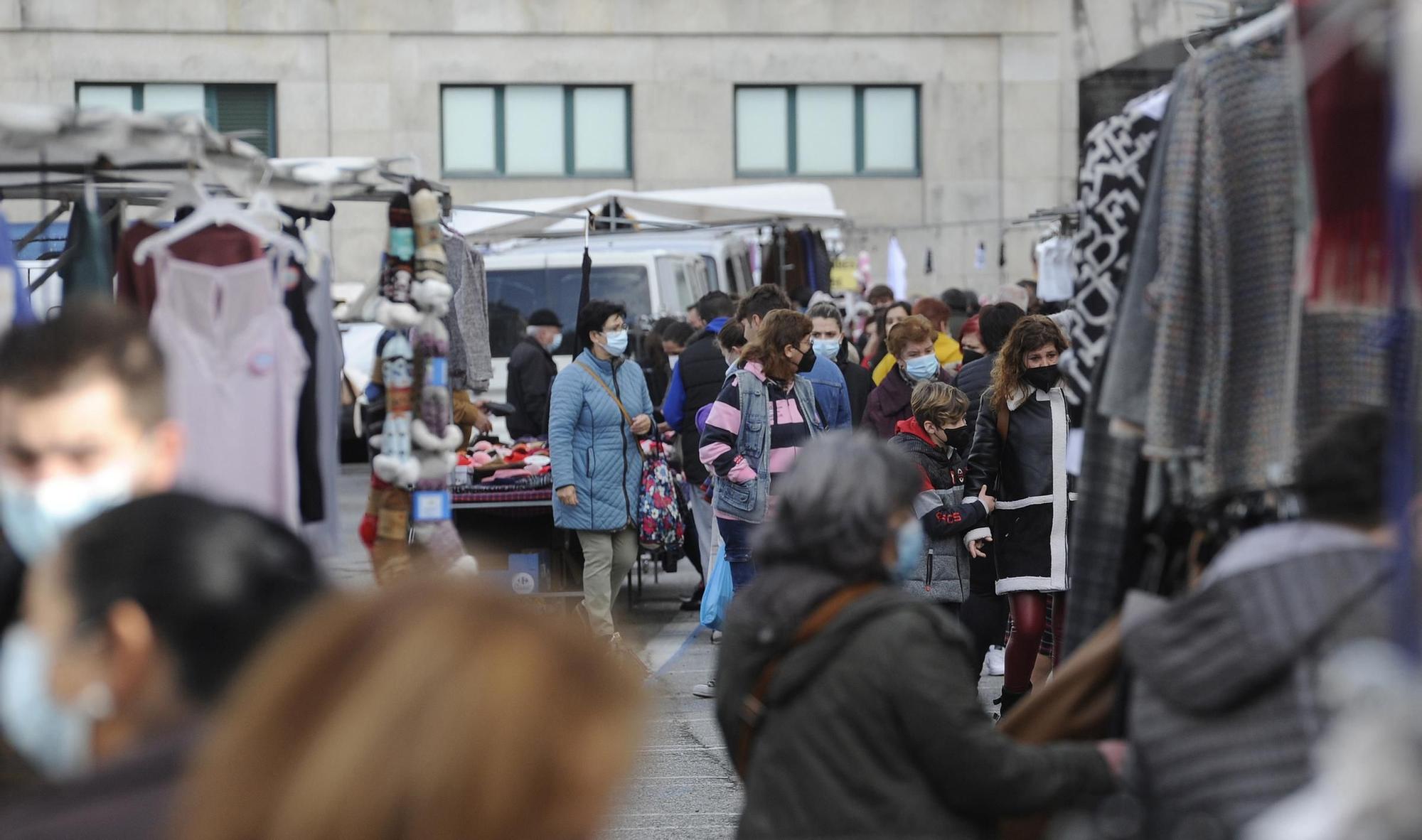 Primera feria del año en Lalín