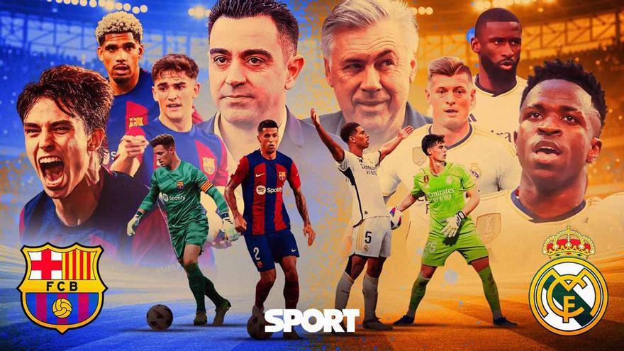 FC BARCELONA - REAL MADRID: Xavi vs. Ancelotti antes del Clásico global