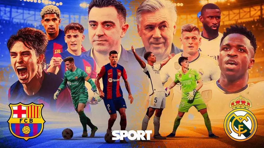 FC BARCELONA - REAL MADRID: Xavi vs. Ancelotti antes del Clásico global