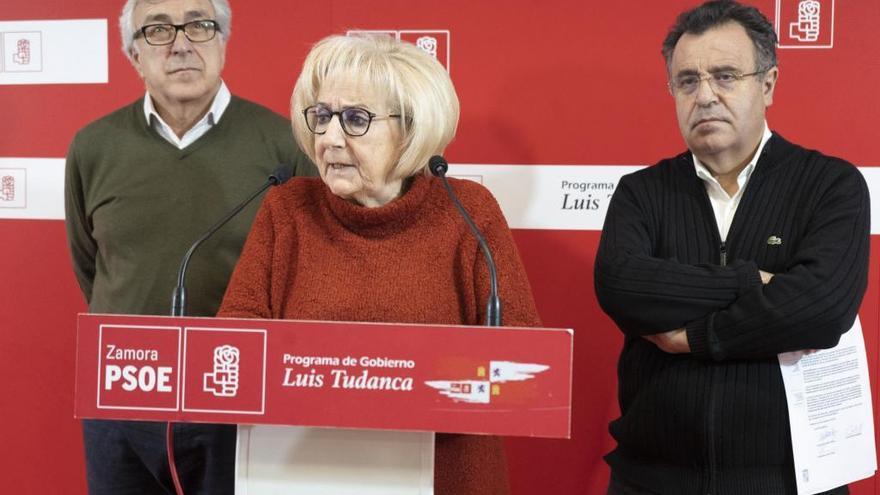 Inmaculada García en una imagen de archivo de una rueda de prensa.