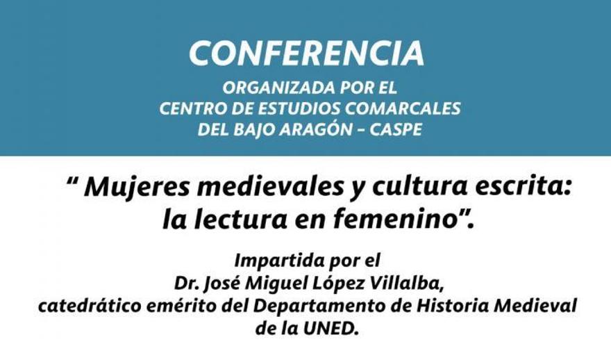 Conferencia - Mujeres Medievales y Cultura Escrita