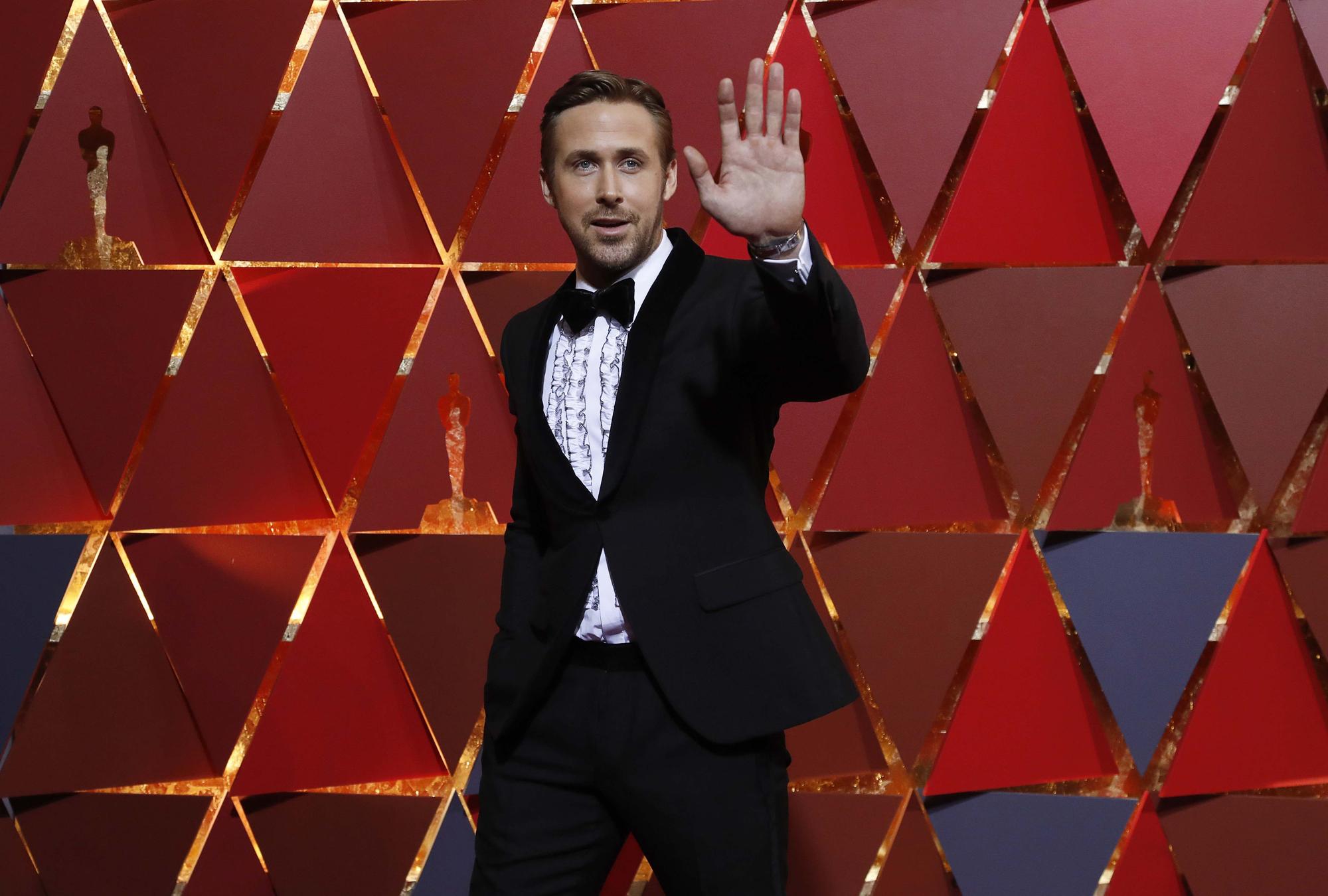 El actor Ryan Gosling en una entrega de los premios Óscar