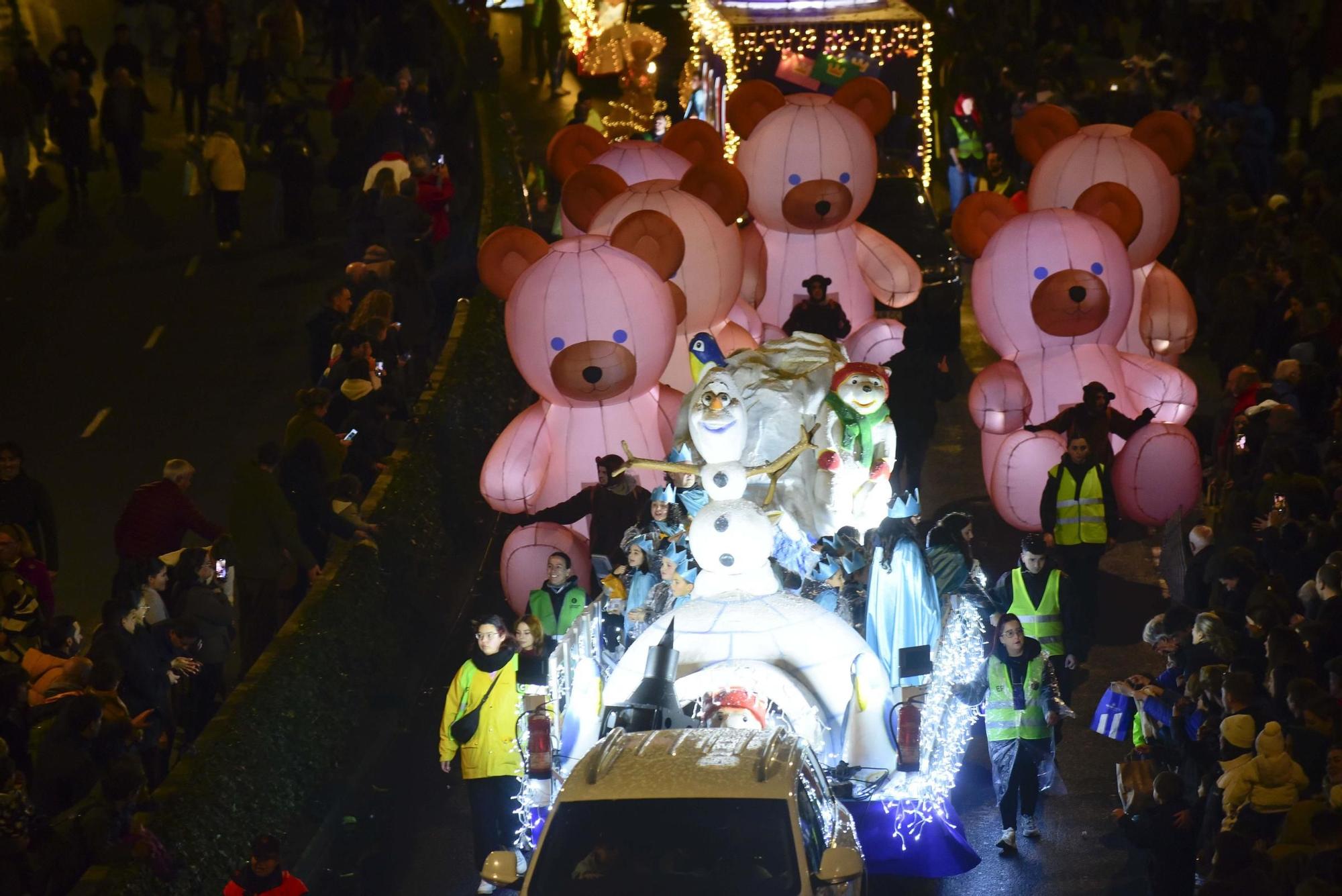 La llegada de los Reyes Magos a María Pita