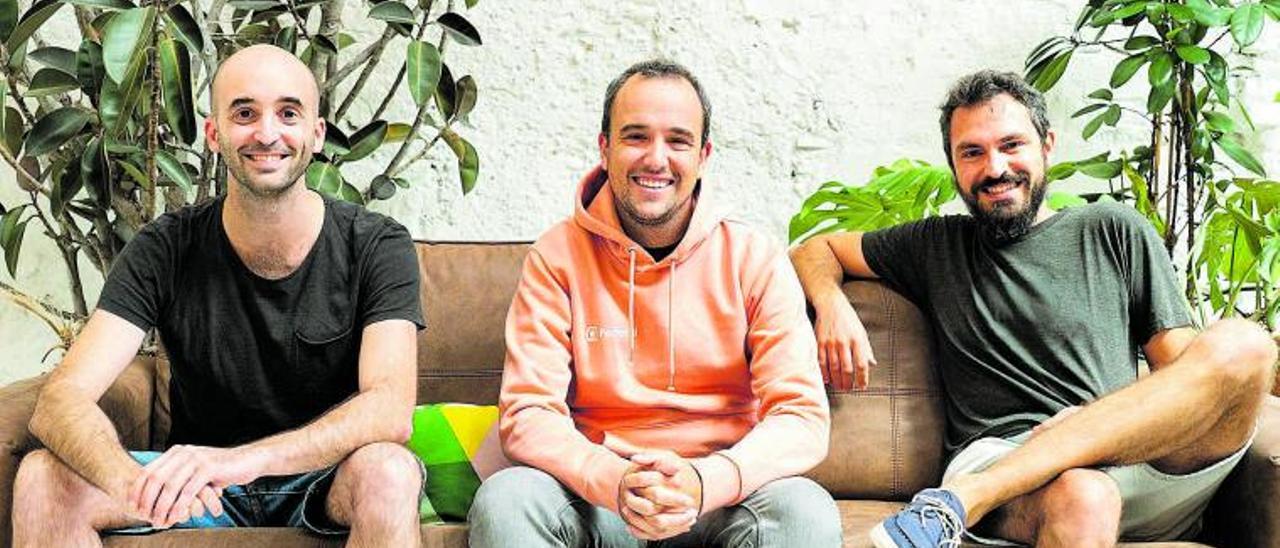 Pau Ramón, Bernat  Farrero y Jordi Romero, fundadores de  Factorial | ‘activos’