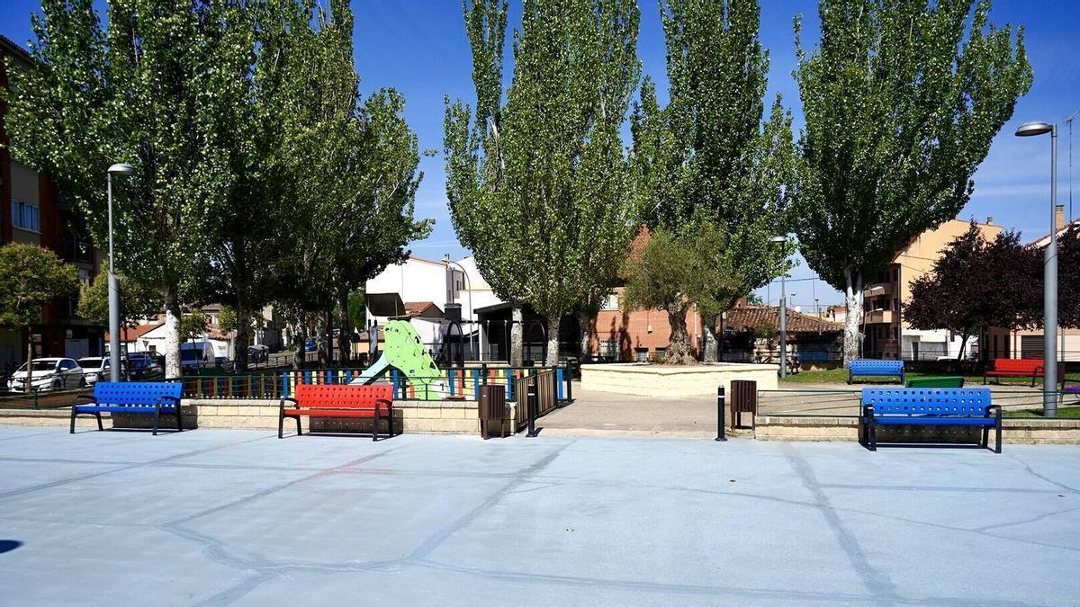 Nuevo aspecto del "corazón" del barrio de Pinilla de Zamora