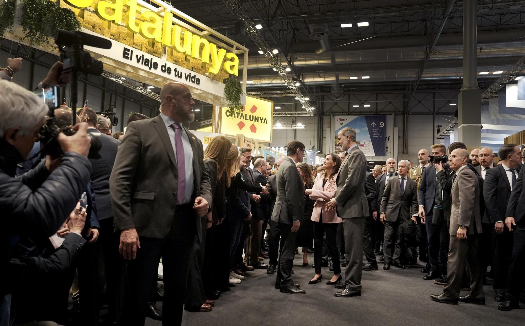 Los Reyes de España en la inauguración de la 45 edición de Fitur
