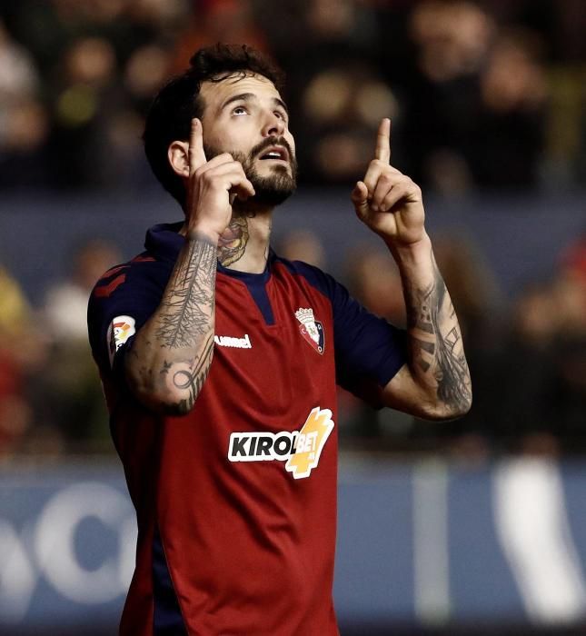 Rubén García (Xàtiva) ha renacido en Osasuna tras su irrupción rutilante en el Levante de la mano de Juan Ignacio.