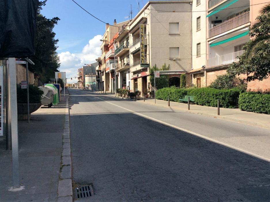 Obres plaça Sol Figueres