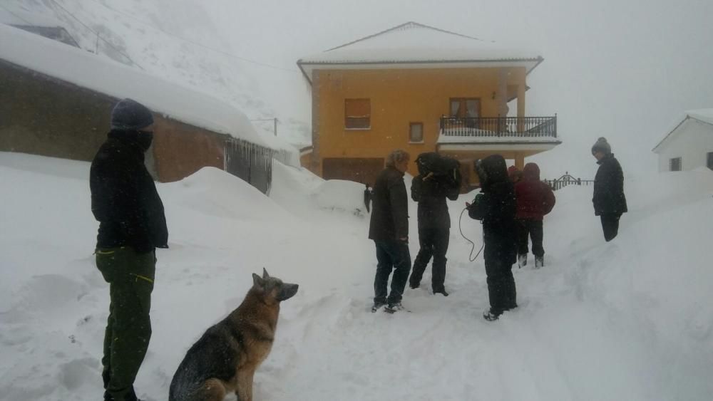 Nevada en el Valle del Lago