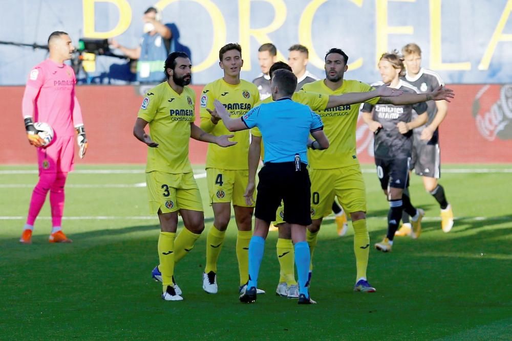 Las imágenes del Villarreal - Real Madrid