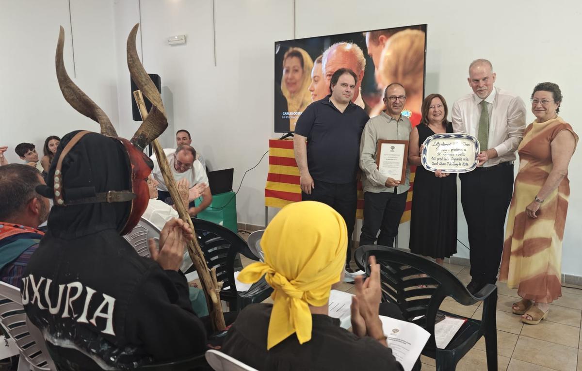 FOTOS | Sant Joan nombra Hijo Predilecto a Carles Costa