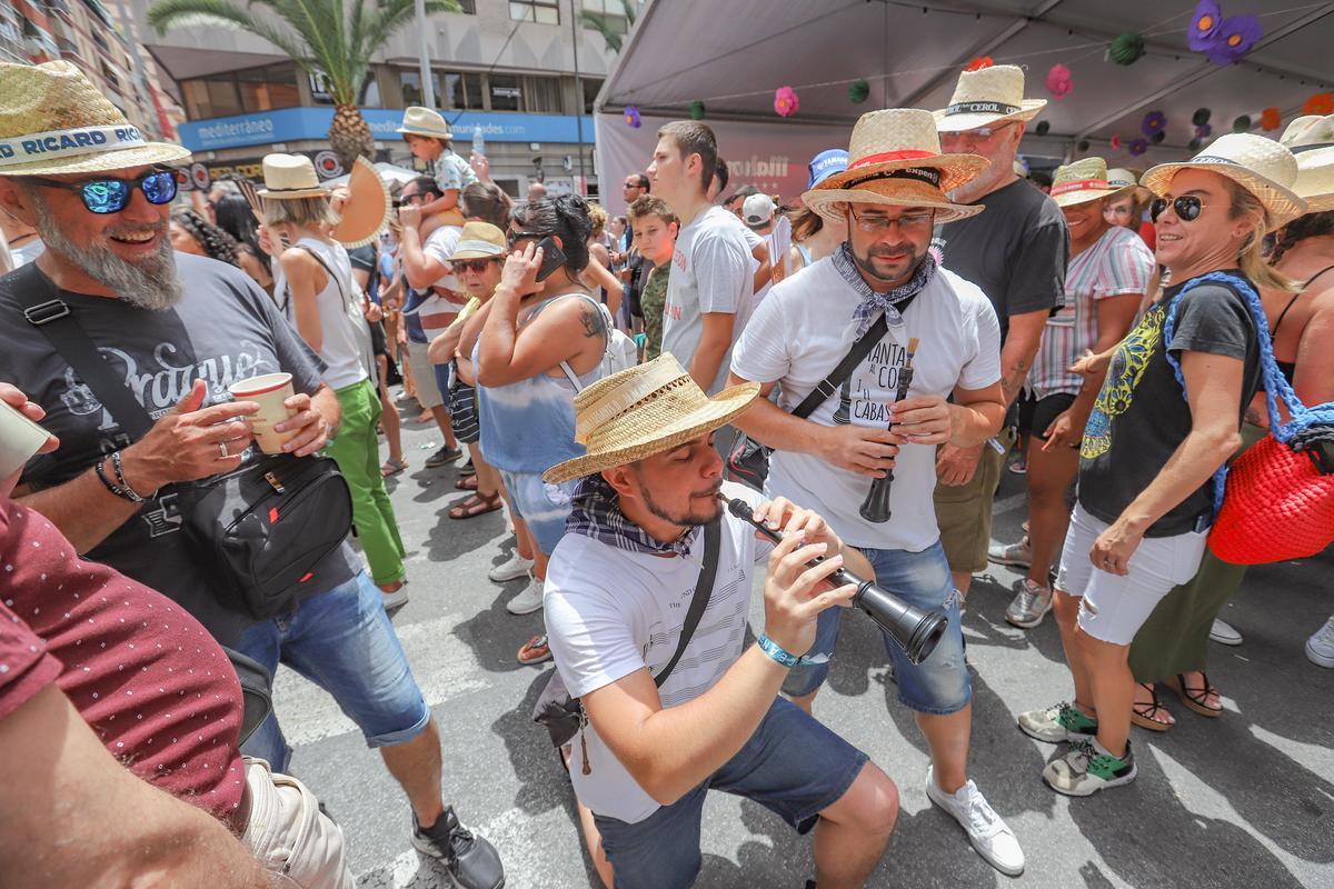 Segundo día de mascletá, pirotecnia Reyes Martí