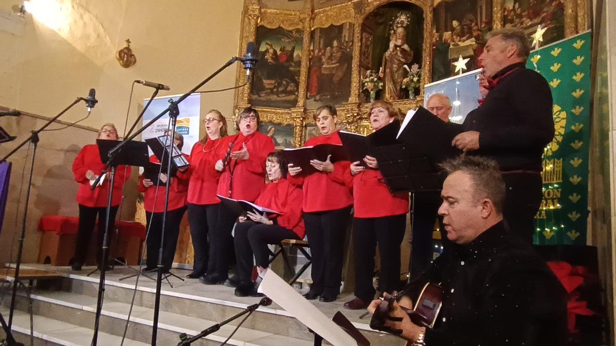 Villancicos tradicionales resuenan en Belver de los Montes