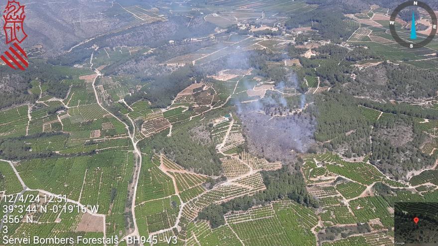 Los incendios de la Safor, estabilizados