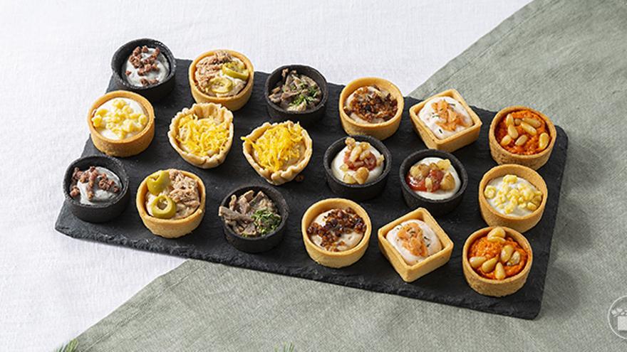 Canapés navideños Mercadona