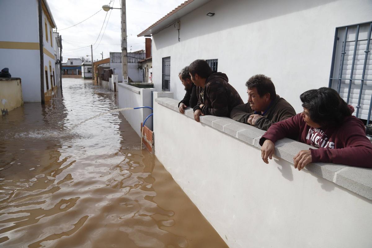 Inundaciones en la barriada de Majaneque