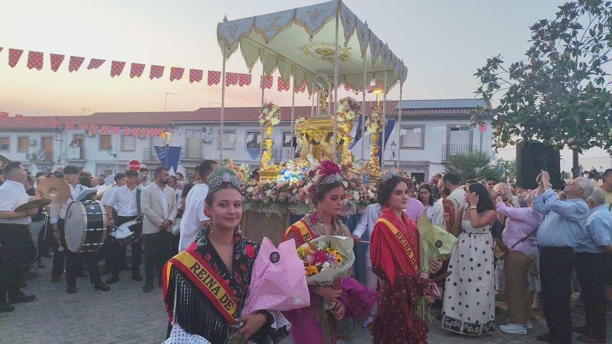 La Virgen de Guía llega a Villanueva del Duque.