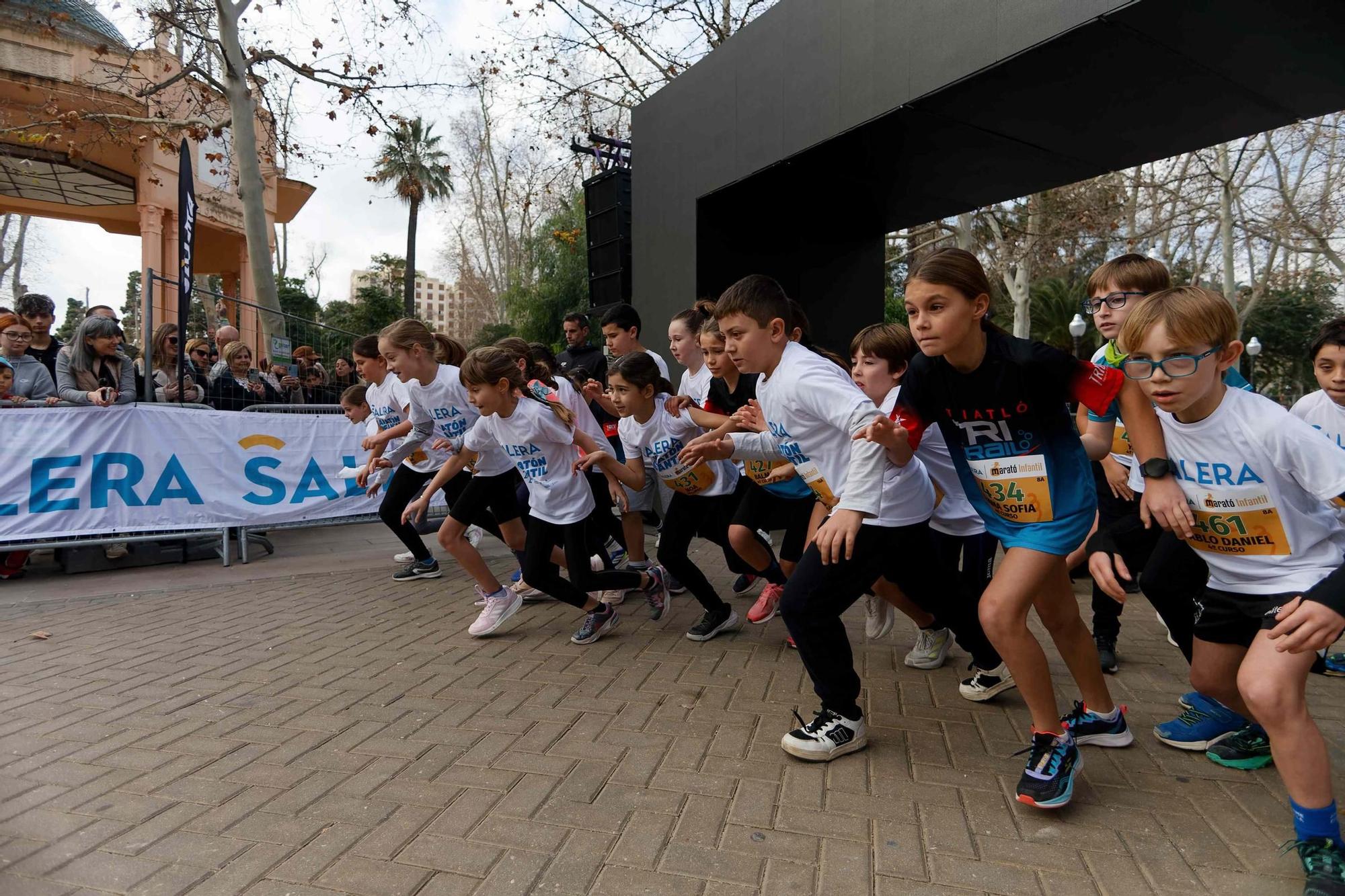 Las mejores imágenes de la Maratón Infantil de Castelló