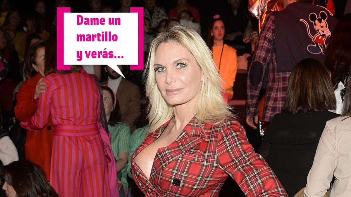Yola Berrocal con bocadillo: "Dame un martillo y verás..."