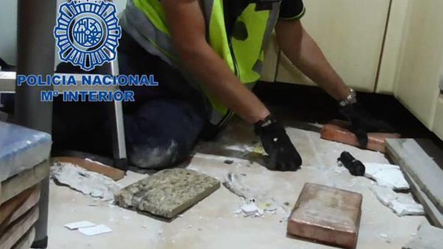 Una banda chechena almacenaba en un chalé de Valencia 313 kilos de cocaína