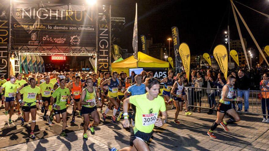 La LPA Night Run provoca el corte del tráfico en 20 calles