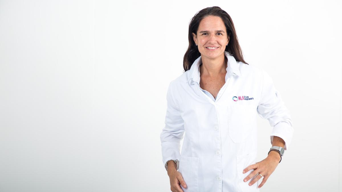 La doctora María Dolores Masiá, responsable de la Unidad de Cardiología Deportiva de HLA Vistahermosa.