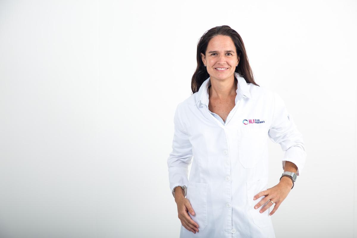La doctora María Dolores Masiá, responsable de la Unidad de Cardiología Deportiva de HLA Vistahermosa.