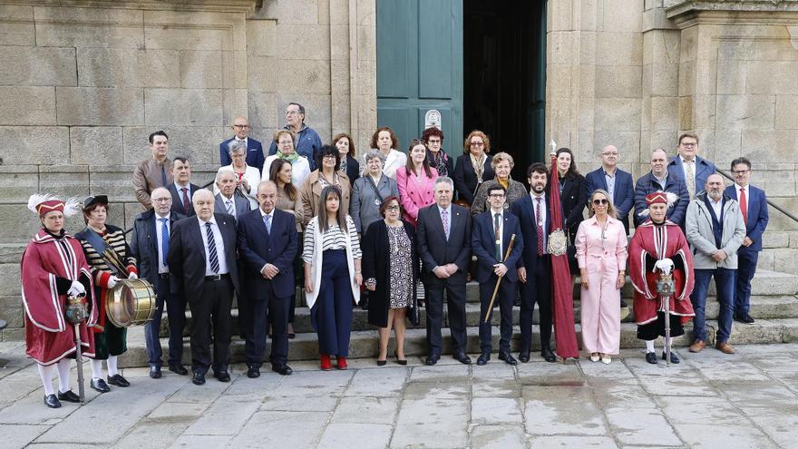 Despiden la Pascua con la Irmandade de Fillos e Amigos de Padrón y mucha música