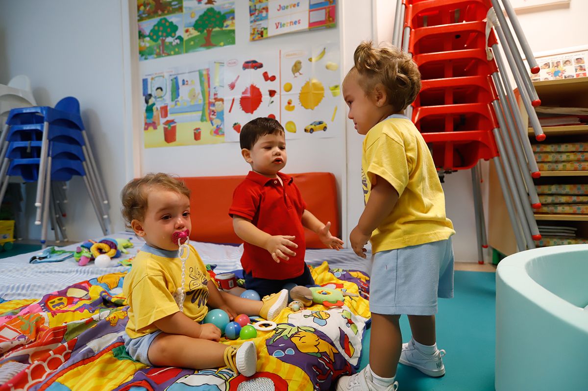 Primer día de clase en las escuelas infantiles