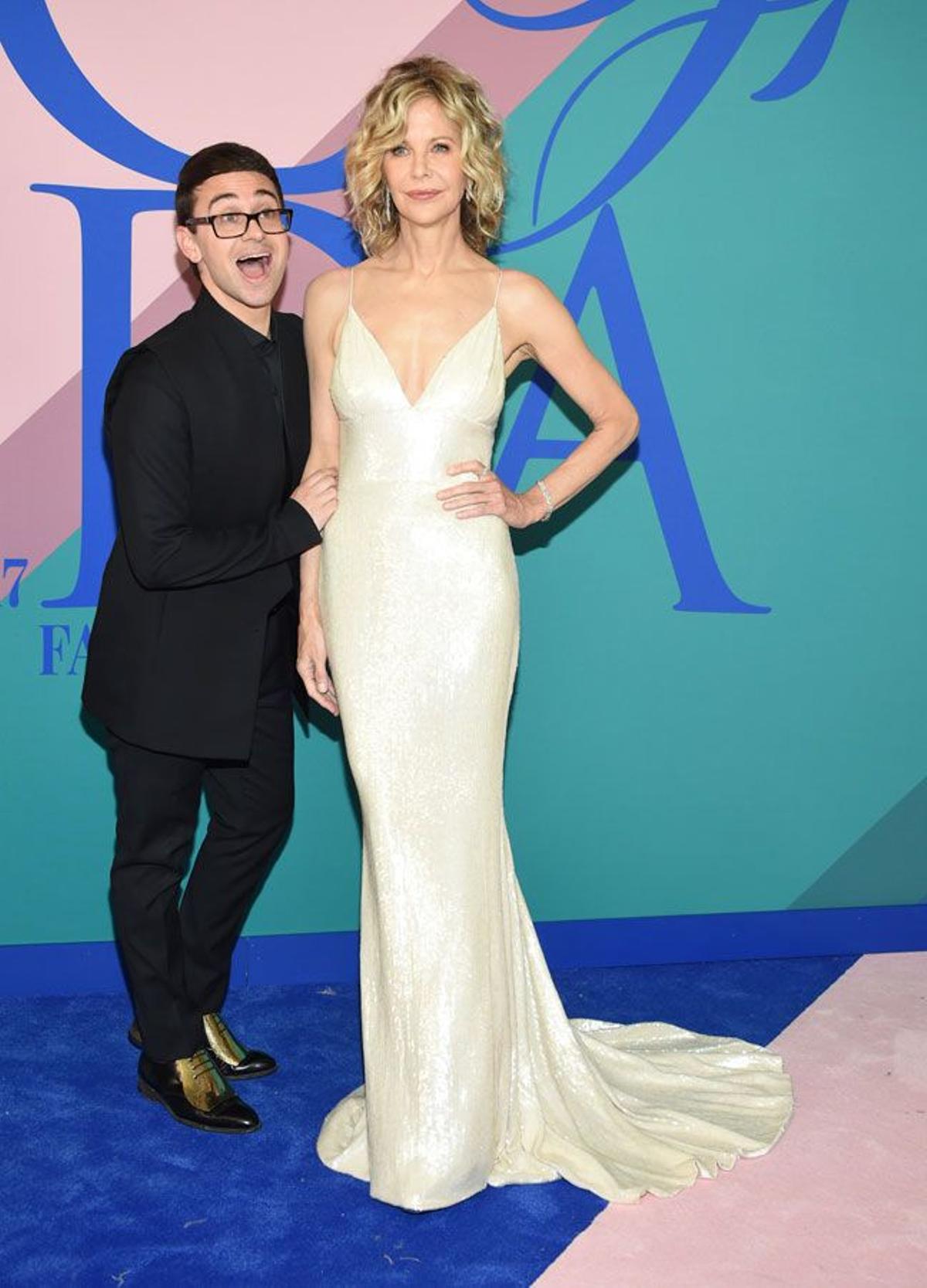 CFDA Fashion Awards 2017: Meg Ryan de Christian Siriano