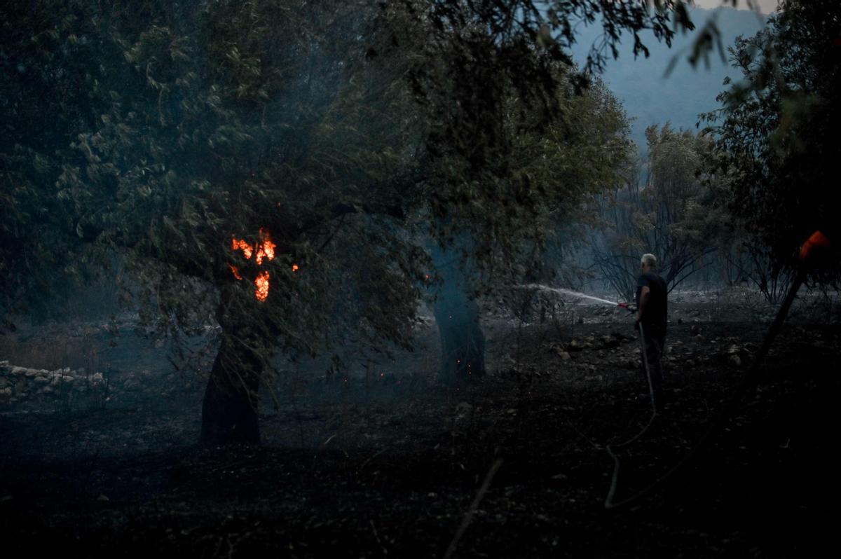 Los incendios forestales se han desatado en Grecia