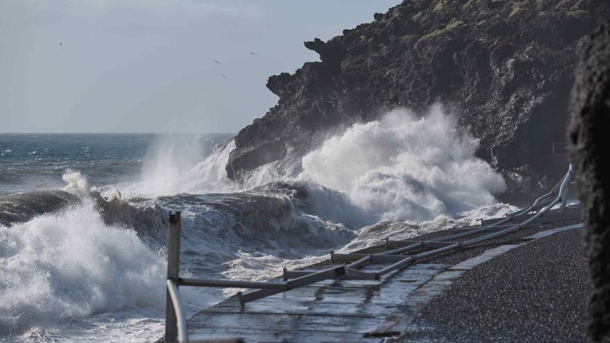 Daños en la costa de Tenerife por inundaciones