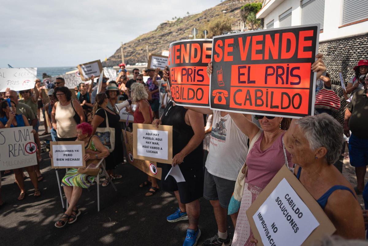 Los vecinos de El Pris se manifiestan
