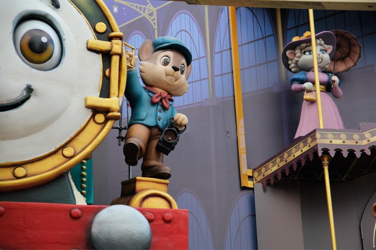 La creación del espectáculo Cortylandia es fruto de un proceso que se prolonga durante todo el año