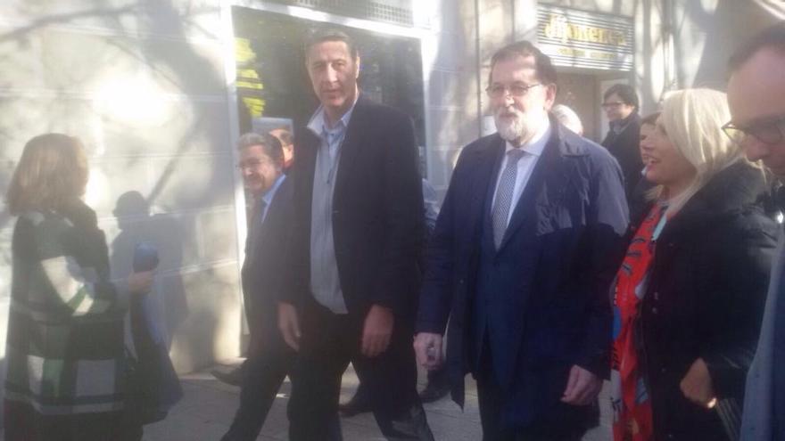 Mariano Rajoy, a Figueres