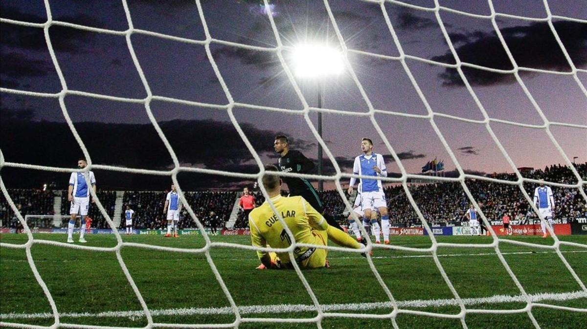 Casemiro dio el triunfo blanco ante el Leganés (1-3)
