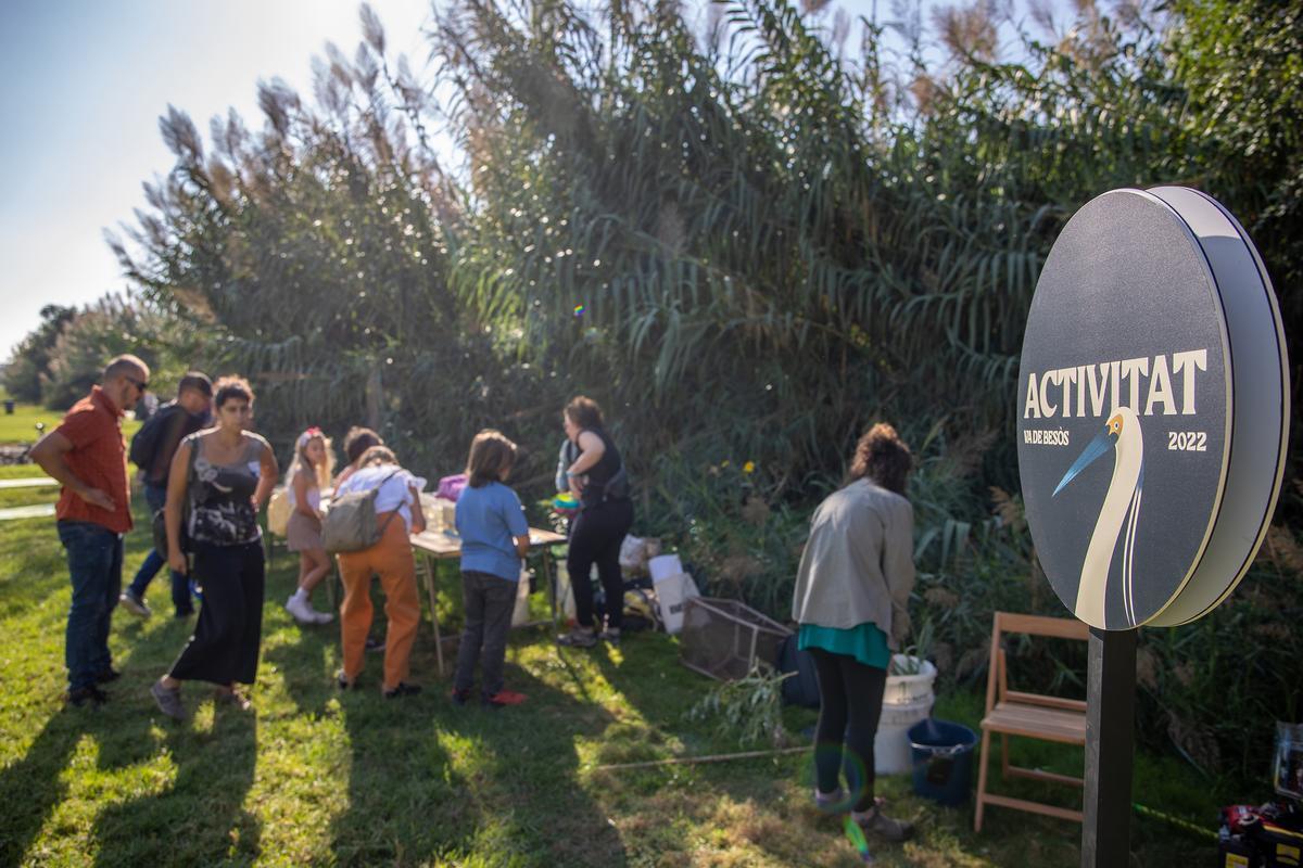 La fiesta de Va de Besòs, en el Parc del Litoral del Besòs