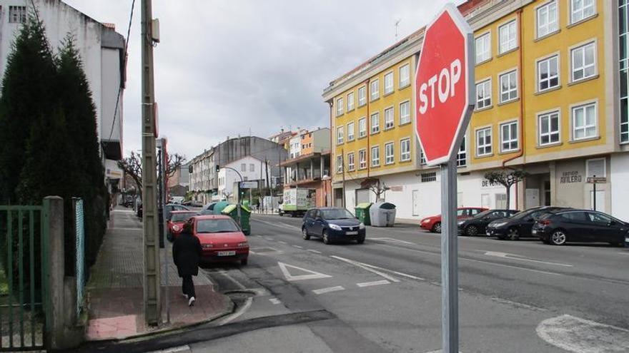 Cortes de tráfico durante tres días en un tramo de la travesía de Meicende
