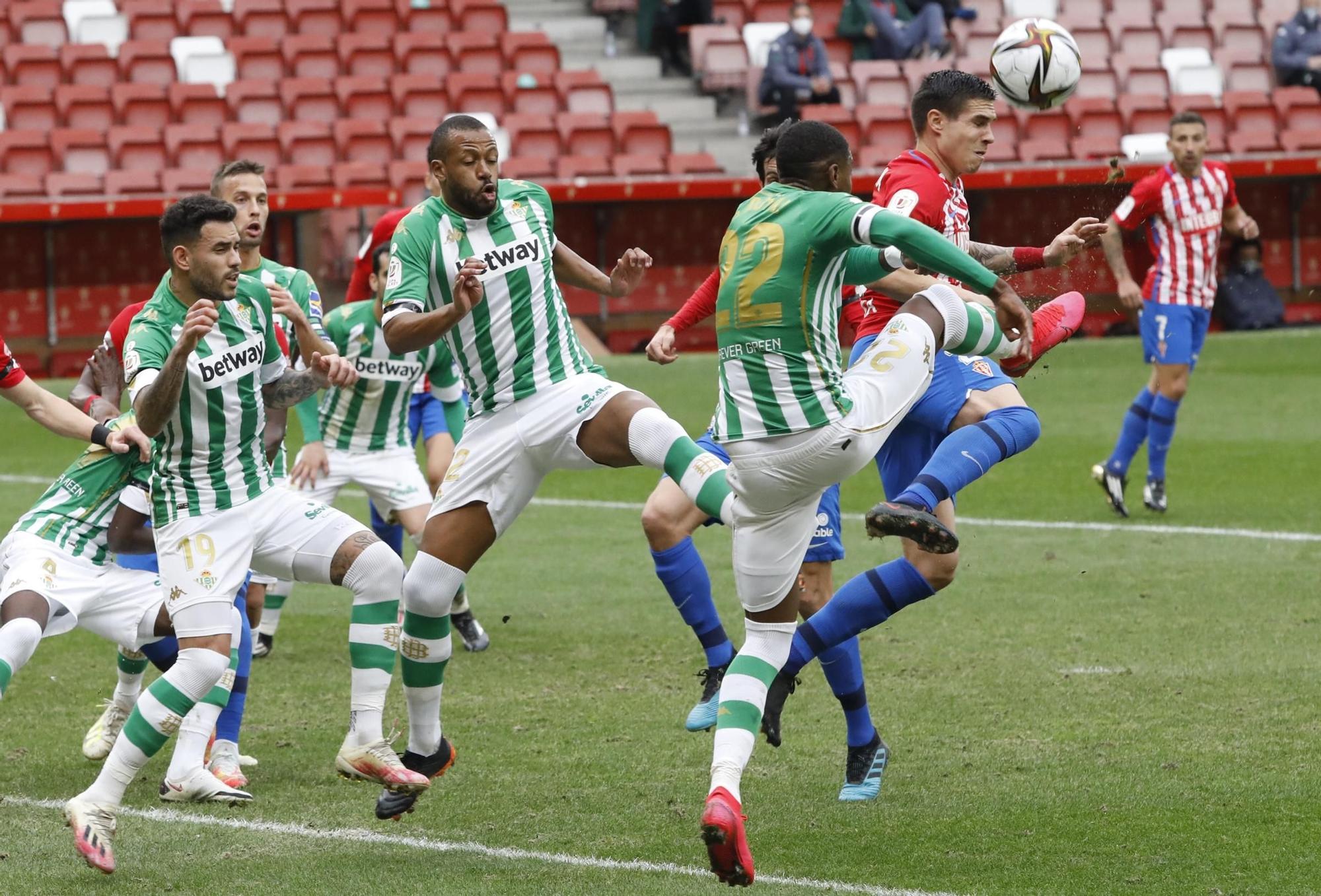 Las imágenes del Betis-Sporting