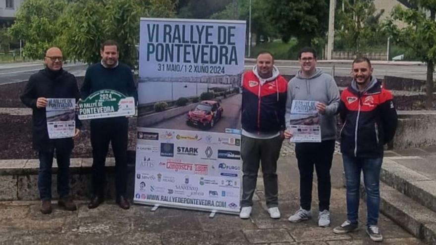 Presentación del Rallye de Pontevedra en Cerdedo-Cotobade.