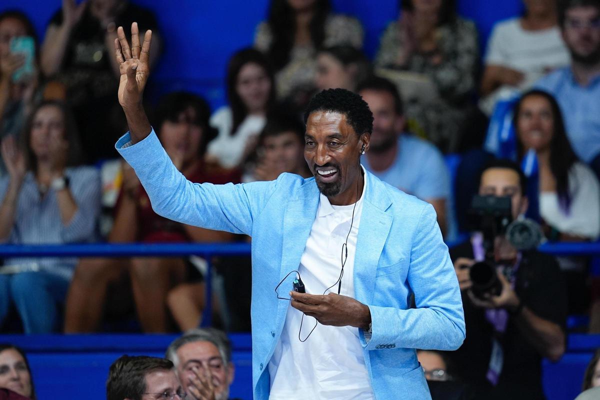 Scottie Pippen en el All Star inclusivo de Madrid
