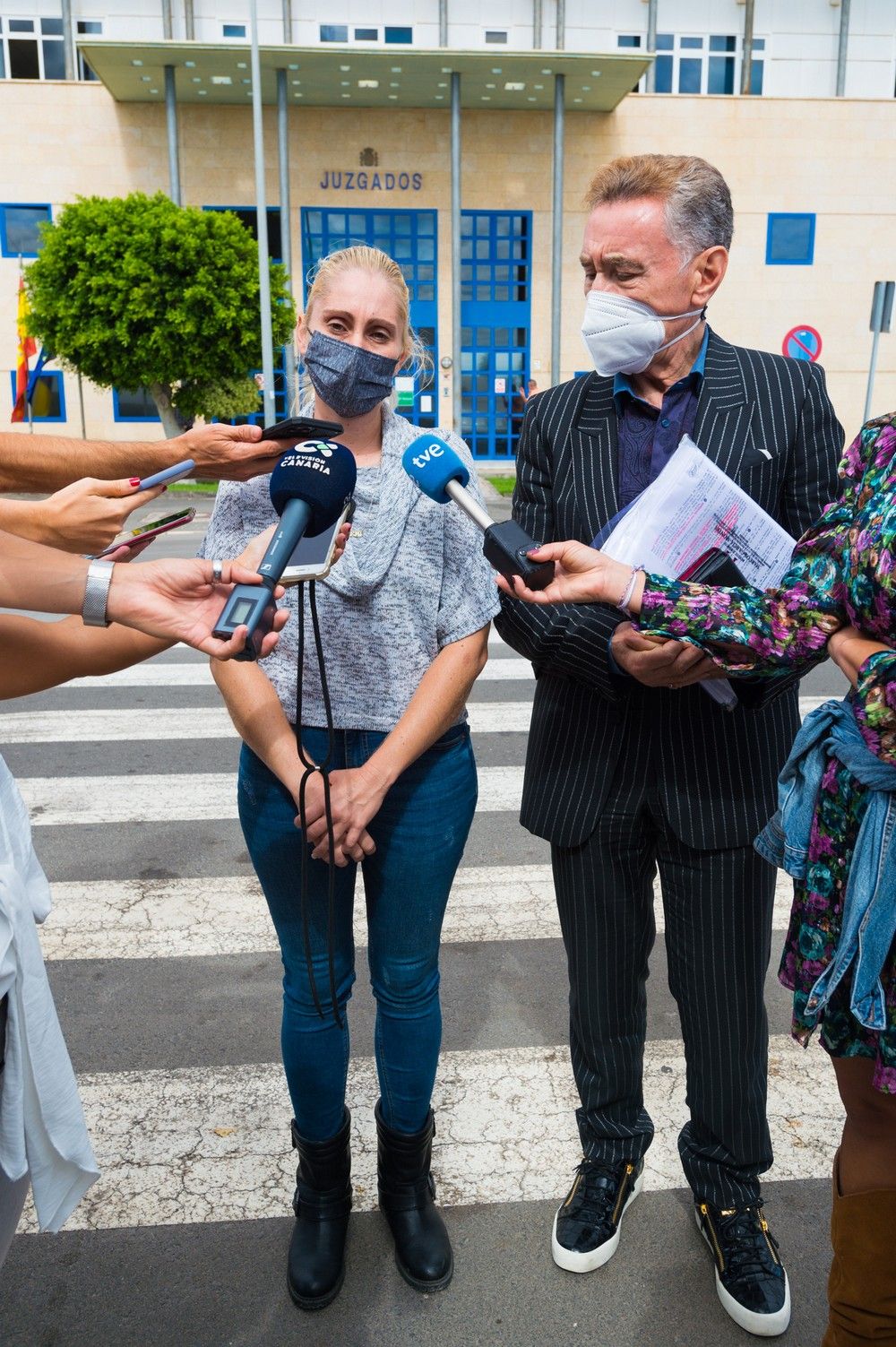 Declaración de la madre de Yéremi Vargas, Ithaisa Suárez, en los Juzgados