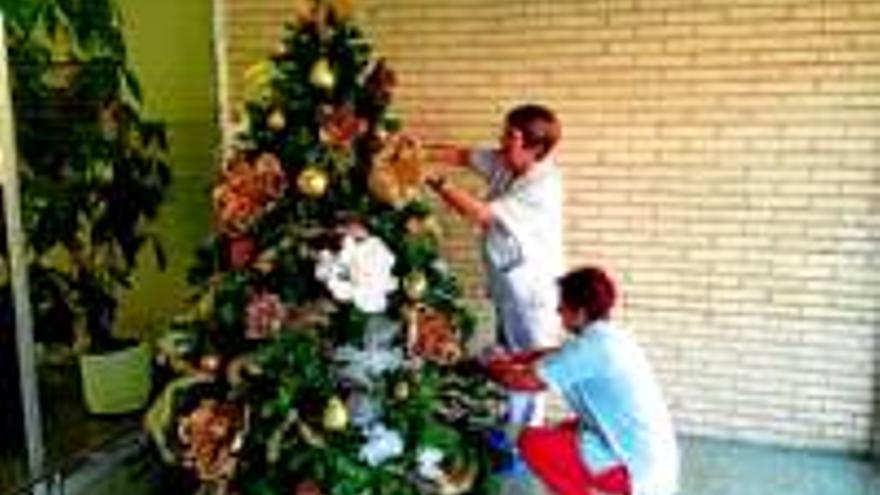 La Navidad llega a la residencia