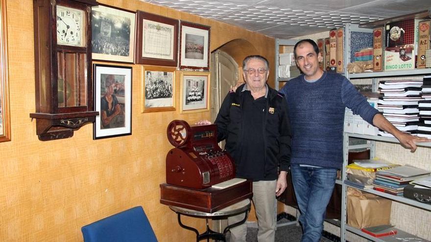 Jaume Casals i Antoni Franch, presidents anterior i actual de la societat