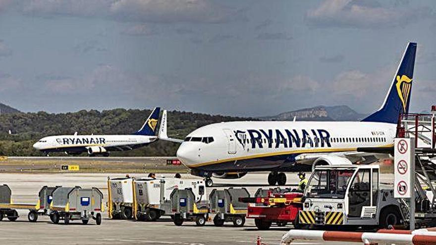 Avions de Ryanair, a Vilobí d&#039;Onyar.